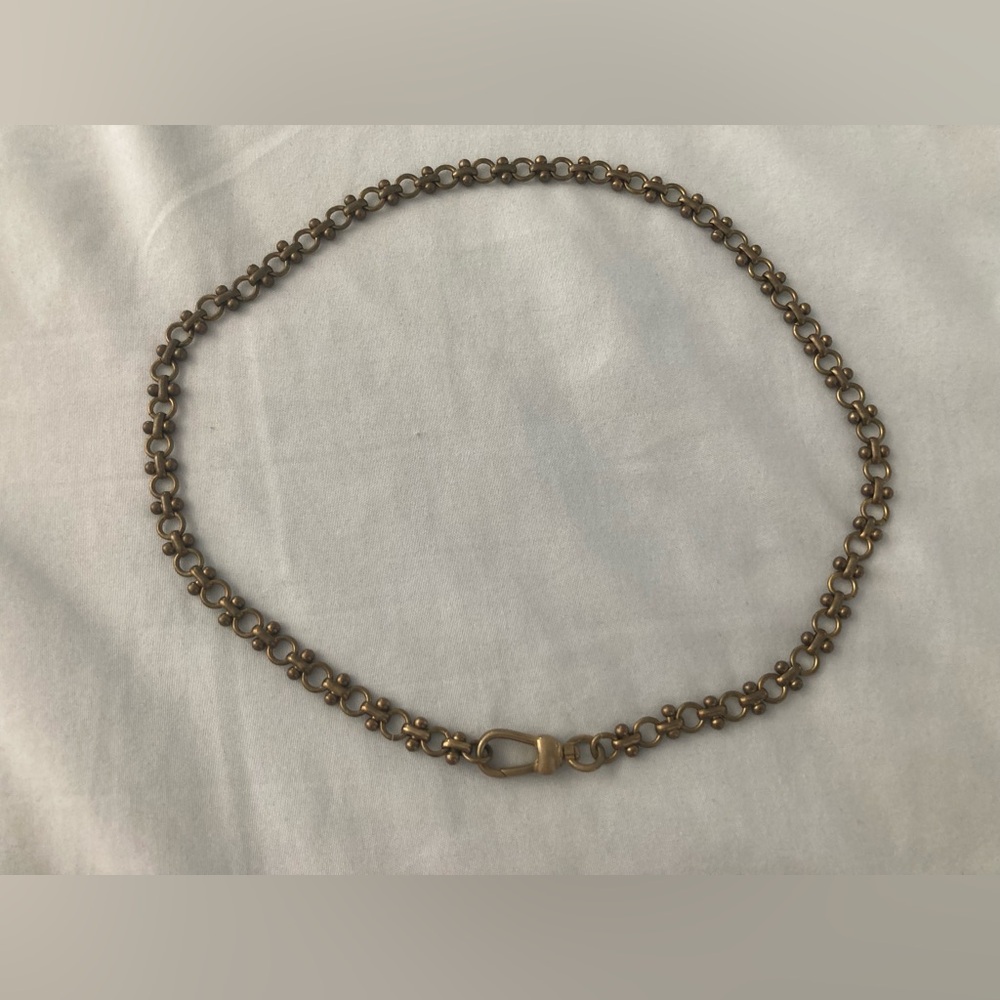 Vintage Brass Necklace